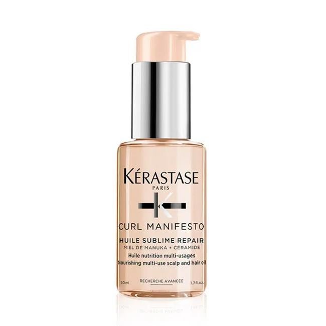 Manifiesto de curl de Kerastase de reparación de aceite sublime.